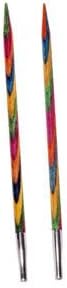 KnitPro Interchangeable Normal Circular Needles Wood 7.0 mm Symfonie Rainbow