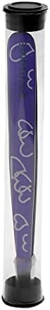 Sanguine Purple Heart Slant Tip Eyebrow Facial Hair Removal Tweezers w/ Case view 2