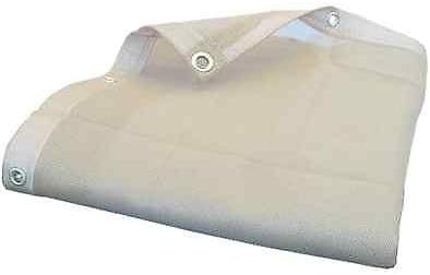 Amazon Com 6 X8 White Heavy Duty Mesh Tarp Net Sail Sun Shade