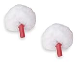 Unger BSRHRCT ErgoToilet Bowl Brush Replacement Swab Head, White, 2/Pack, 5 Packs/Carton