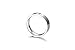 VNOX Mens Womens Stainless Steel Cross Ring for Holy Saint Christian Prayer Baptism Mitzvah,
