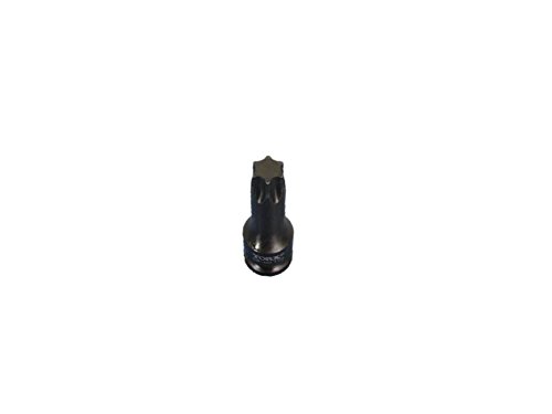 TEMO T-70 3 inch (76mm) Long Torx Star 6 point Black Impact Bit Socket Auto Repair Tool 1/2 inch (12.7mm) Square Drive