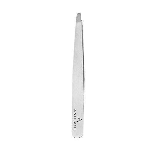 Andlane Tweezers Set - Professional Stainless Steel 4-Piece Precision Tweezer for Men & Women - Great for Facial Hair Removal, Eyebrow Shaping, Splinters & Ingrown