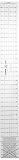 O'Lipfa 66636 Ruler with Lip Edge, 4 x 36-Inch