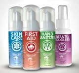 SilverSoft 4 Pack - Skin Care, First Aid, Hand Sanatizer, Infants and Toddlers