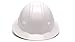 Pyramex White Full Brim Style 6 Point Ratchet Suspension