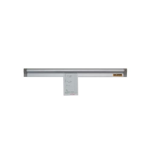 San Jamar CK6530A Anodized Aluminum Slide Check Rack, 30