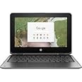 HP Chromebook x360 11 G1 EE 11.6" Touch 4GB 32GB eMMC Celeron® N3350 1.1GHz ChromeOS, Gray (Renewed)