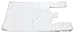 Plastic Bag-Standard White Plain T-Shirt Bag 11.5