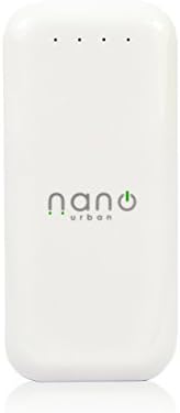 Portable Battery Backup 5600mAh Power Bank-External Charger With Built-In Flahlight-Best For Smartphone, Digital Devices & USB Travel camera-Compatible with iPhone iPod iPad Tablet and-White