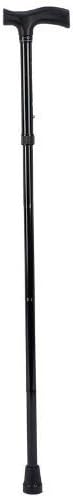 Opswiss Aluminum Walking Cane Rubber Sure-Grip Handle 5 Section Elastic Break-Down Gift Boxed by OpSwiss