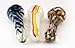 MFHX Handcrafted Glass piece(s), mini Size, (#1, Random Color)