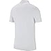 Nike Men's Dry Victory Polo Solid Left Chest, White/Cool Grey, Large