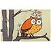 Jellybean Awesome Owl Accent Area Rug