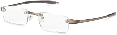 Visualites 1 Lightweight Rimless Rectangle Reading Glasses For Men and Women