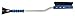 Mallory USA 999CT Snow Brush, Fixed Head, Aluminum, 35-1/2In, Assorted Colors