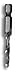 Greenlee DTAP3/8-16 Drill/Tap/Countersink Bit, 3/8-16X3 1/4 L