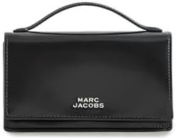Marc Jacobs Women's The Mini Vanity Bag, Black, One Size: Handbags