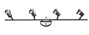 Image of Whitfield Lighting TP755-4SN Charles - Four Light Track Light, Satin Nickel Finish