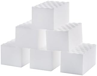 Magic Sponge Scrubber Cleaning Bathroom Wall Floor Extral Thick Magic Eraser Non Scratch 6 Pcs