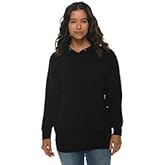 Lane Seven Unisex Heavyweight Pullover Hooded Sweatshirt 3XL Black