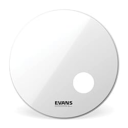 Evans EQ3 Resonant Smooth White Bass Drum Head, 20