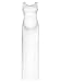 Womens Sleeveless Side Ruched Split Bodycon Maternity Maxi Dress Slim Round Neck Casual Pregnancy Tank Dress White