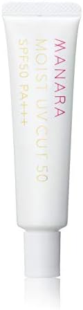 マナラ モイストＵＶカット５０ (SPF50 PA++++) 『ノンケミカル処方で叶えた高い紫外線カット力と最高の使い心地』30g (日焼け止め/化粧下地)