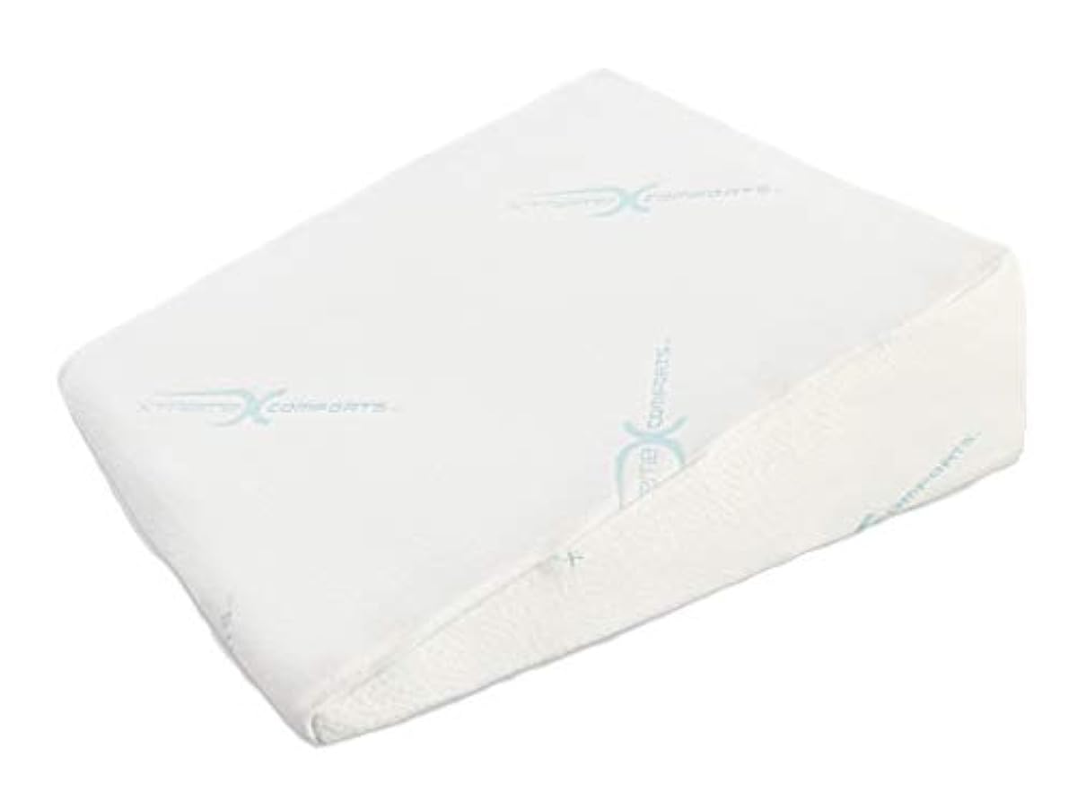 Xtreme Comforts 7" Memory Foam Bed Wedge Pillow, Hypoallergenic