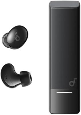 A30i de Anker, Auriculares con Cancelación de Ruido, Diseño Elegante en Forma de Lápiz Labial, Diminutos, Ligeros y Cómodos, 24 Horas de Reproducción, IP54, Inalámbricos, Bluetooth 5.4