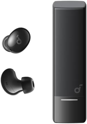 Anker soundcore a30i, fones de ouvido com cancelamento de ruído, design elegante em formato de batom, minúsculo, leve e confortável, 24 horas de reprodução, ip54, sem fio, bluetooth 5.4