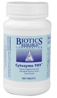 Biotics Research - Cytozyme-THY with Neonatal Thymus Tissue Concentrate - 180 Tablets