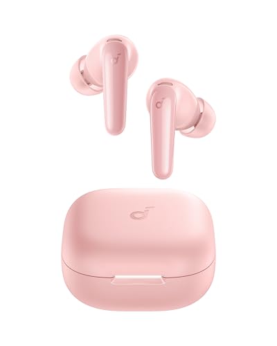 soundcore by Anker P31i kabellose Bluetooth-Kopfhörer, Hi-Res Sound, Rosa