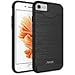 iPhone 7 Case Cover - Noot Products Dual Layer Protective Case with Credit Card and ID Compartment and Kickstand - Black