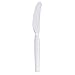 DXEKH207 Dixie Heavyweight Plastic Cutlery Knives (100 Count)