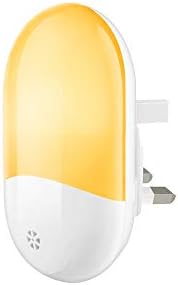 Plug in LED Night Light, Vlio Automatic ON/Off Dusk to Dawn Photocell Sensor Wall Lights, Night Lamp for Kids, Bedroom, Baby Room, Bathroom, Corridor, Aisle, Stair, Kitchen, Hallway (Warm White) [Energy Class A+++]
