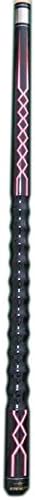 Stealth Cues - Red, Black, and White - Dooley Handle Grip Canadian Maple Wood, 19oz