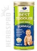 Perfectly Healthy Best Toddler Goat Milk Developmental Nutrition Formula Chocolate - 16 Oz, 3 Pack