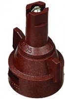 TeeJet AIC11005-VS Air Induction Flat Spray Nozzle w/Quick Cap (Pack of 6) - 110Â° - Visiflo - Brown - 0.5 GPM