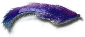 Bunny Leech - Purple Fly Fishing Fly - Size 10 - 3 Pack