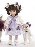 Delton Products Porcelain Kara Dress Doll, 14