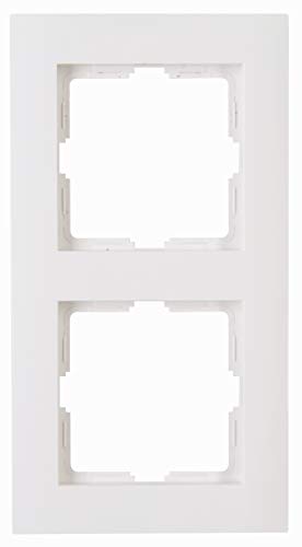 Kopp Athenis Unterputz-Feuchtraum 2-Fach Rahmen, reinweiß, 402629081