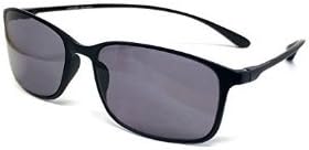 Calabria Reading Glasses - 720T Black Sunreader / 720T Black +3.25-720TBLK325