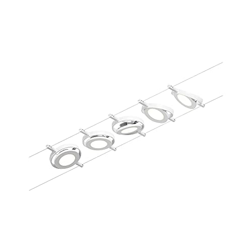 Paulmann Wire Systems Set RoundMac 5x4,5W White mat