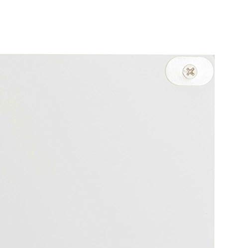 Wall Cabinet, Cottage Collection Wall Cabinet Medicine Cabinet Wooden Hanging Kitchen Bathroom Storage Cabinet Organizer with Double Doors, White - Thumbnail 6