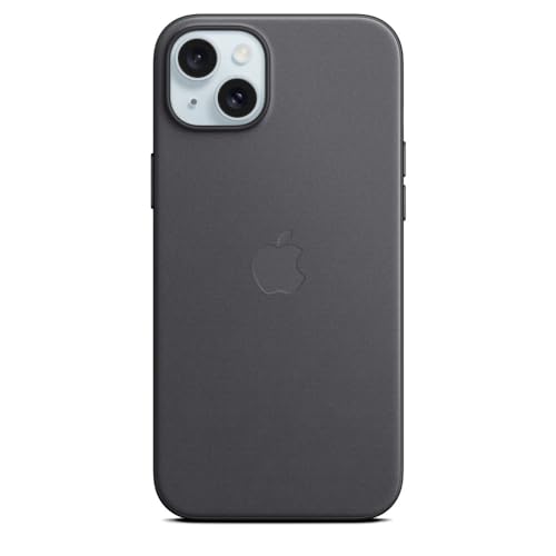 Apple Funda de Trenzado Fino con MagSafe para el iPhone 15 Plus - Negro ​​​​​​​
