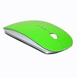 Bluecell Green 2.4G RF DPI Blue Optical light wireless USB Mouse for Apple macbook 13