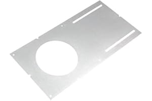 Pack of 2 Pieces, Recessed Lighting, 4 Inch New Construction Mounting Plate, Without Lip, cULus Certificated