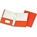 2-Pocket Paper Folders with Fasteners, Color Vary, Brand Vary, Pack of 10