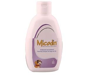 Pet-9 Intas Micodin Medicated Shampoo, 100 ml